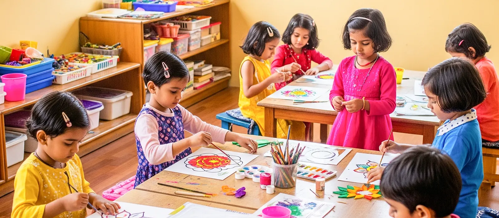 Creative Exploration at Kids Time